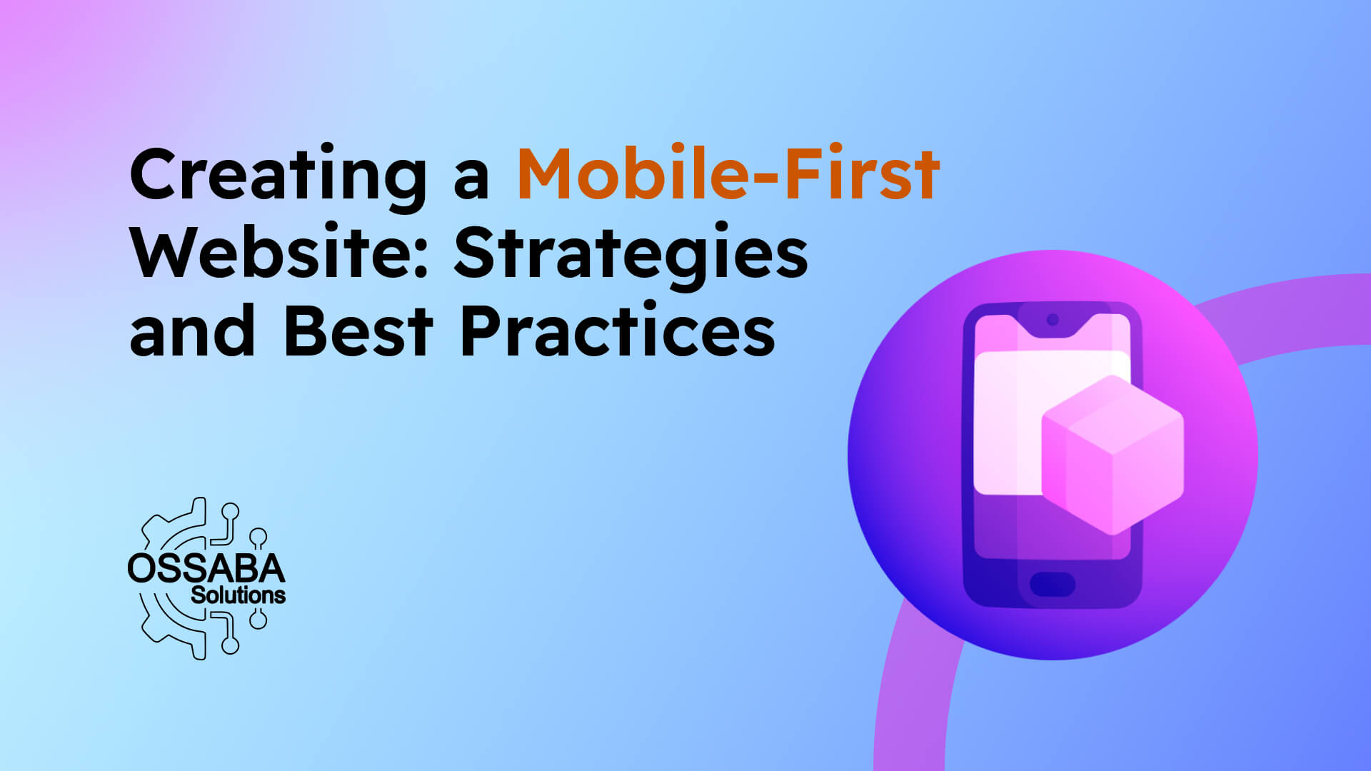 Creating a Mobile-First Website: Strategies and Best Practices Image